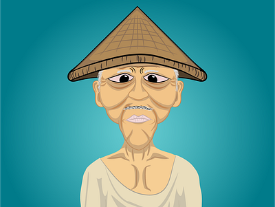 old man 2d art adobe illustrator character character design design game art illustration illustrator vector