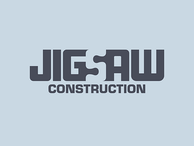 Jigsaw Construction Logo