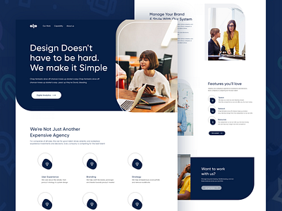 ollo ll Landing Page design 2020 branding clean clean ui color creative dotpixsel grid landing landing design landing page minimal page page design pages trends ui user interface user interface ui web