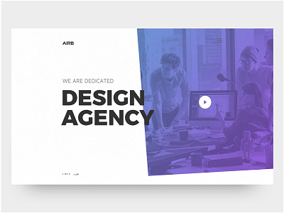 Design Agency Landing Page Web View abstract agency art art board cart color concept creative cute design designer draw drawing landing page prototype theme ui video web