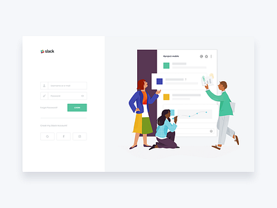 Slack Login Idea