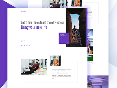 Eyelet Creative Landing Page Design -2 advertisingplatform creative design pattern pattern design pixel product productpage psd design purple retro salespage search shapes site sitedesign userxperience webdesigner websitedesign window wip