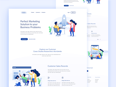 Marketing Agency Landing Page - 2