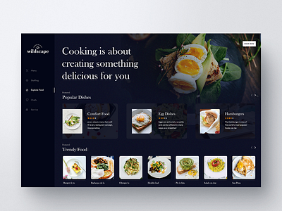 Dashboard UI Design (Food) apple design apple imac applicaiton application application design application development dark app desert food design interface desktop application food app food web application food website illustration popular restaurants restaurants resign user center design vector web client