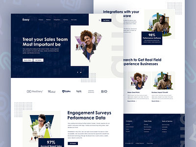 Easiy II Landing Page design-2