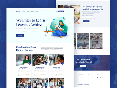 Araher l Landing Page Design