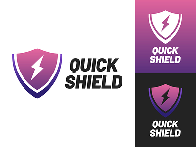 Quick Shield Logo Design