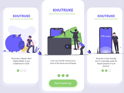 Khutruke App - Onboarding Screens