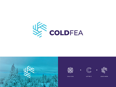 COLDFEA LOGO brand identity branding design colorfull logo logo brand logo branding design logo design logo maker logos personal branding