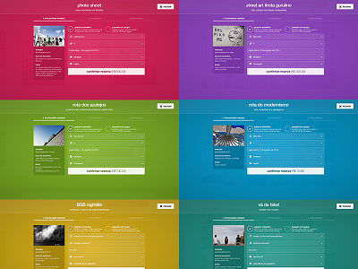 Checkout modal with multiple color schemes checkout colorful modal scheme theme window