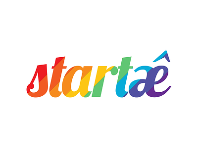Startaê #pride color logo pride rainbow startae