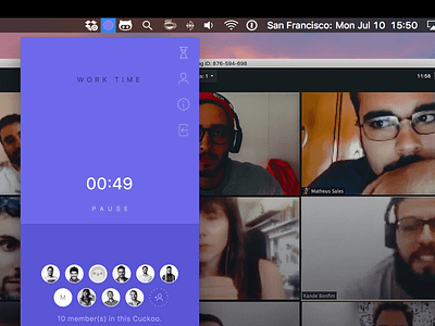 Cuckoo for Mac - A productivity timer for remote teams
