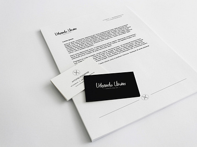 Uthando Ubomi - Corporate Identity Project. branding design logo typography