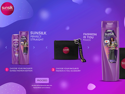 Sunsilk Microsite Concept