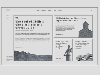 Tbilisi Diary Concept