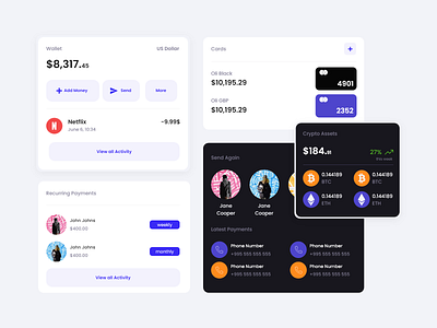 Wallet UI Elements