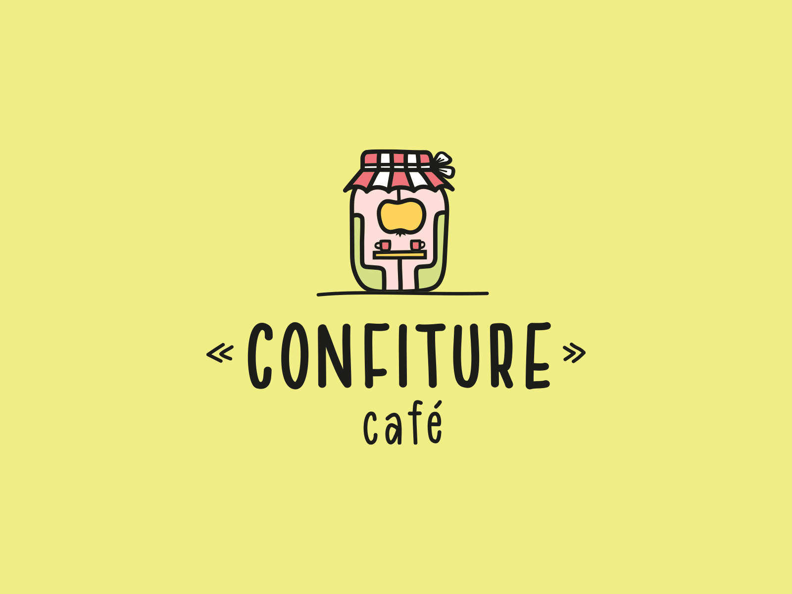 Confiture Cafe by Regina Maller on Dribbble