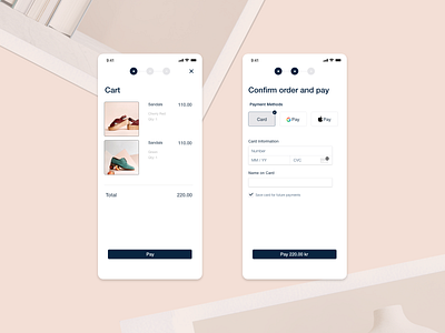 E-commerce Payment adobe xd app app design blue checkout credit card design inspiration purple pastel payment simple ui