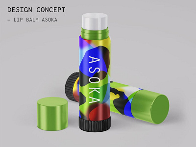 Lip balm concept concept design cosmetics