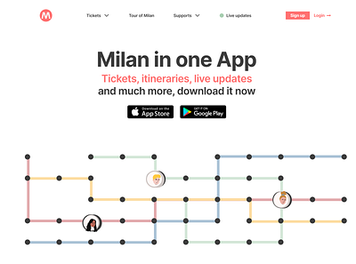 Munderground milan ui underground ux uxdesign