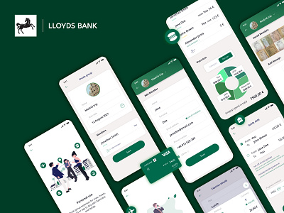 Lloyds Bank app banking feature finance payment process service ui ux