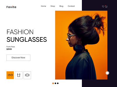 Fashion Shop Banner-UX/UI Design