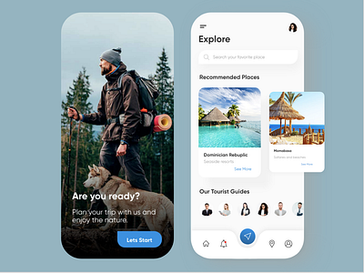 Travel Mobile Application-UX/UI Design