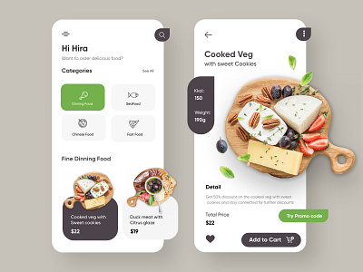 Restaurant Mobile Application-UX/UI Design app interface minimal mobile mobile app mobile apps mobile ui mobileappdesign ui ui design uiux ux ux ui design