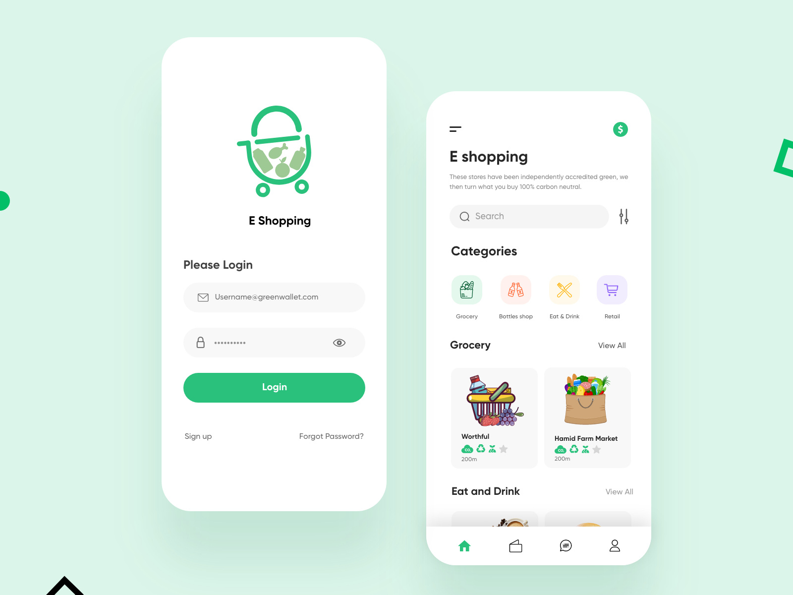 E-shop Mobile App-UX/UI Design by Hira Riaz🔥 for Upnow Studio on Dribbble