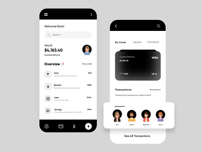 Finance Mobile App Design