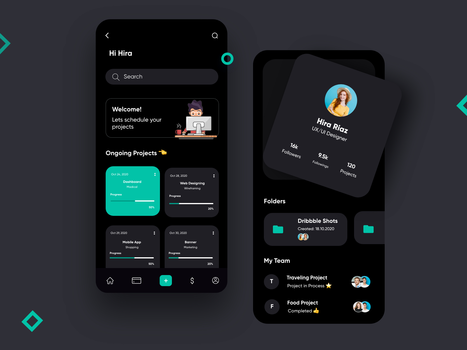 Finance Mobile App-UX/UI Design by Hira Riaz🔥 for Upnow Studio on Dribbble