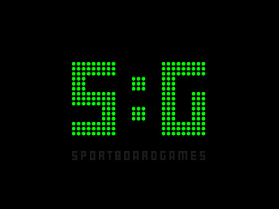 SBG, sportboardgames. логотип