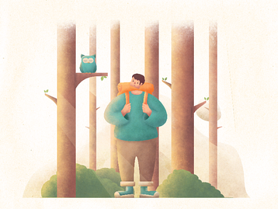 Jungle Adventure adventure affinity designer character illustration illustration texture