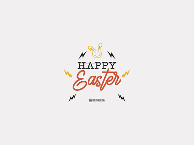 - Happy Easter - brand design design flat design happy easter illustration logo nirvana rocks