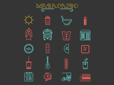 Maracaibo Icons