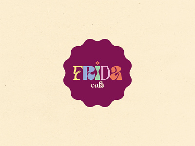 Frida Café branding cafe design frida kahlo graphic design logo