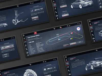 Porsche 911: Race Mode automotive design rendering ui