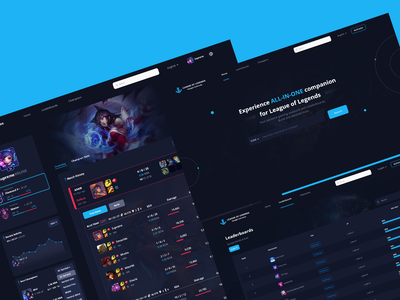 League of Legends mobile app by Sophy Inasaridze on Dribbble