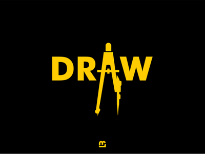 Drawing branding draw logo