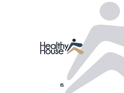 Healthy brand healthy house logo