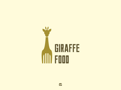 Giraffe brand food logo re