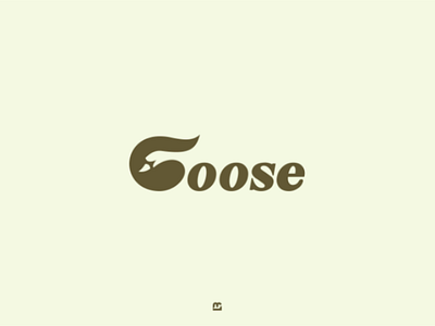 Goose letter G business company goose logo logo design swan