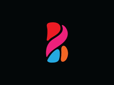Letter P B brand business logo company logo drawing letter logo