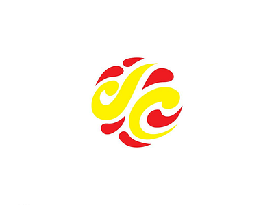 Letter D C businessman company logo drawing food logo monogram