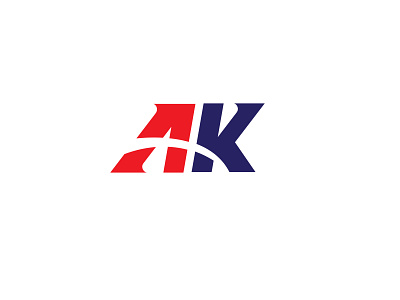 letter ak branding company company logo design drawing illustration logo typography ux vector