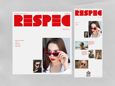 Respec branding custom design flat logo minimal typography ui web website