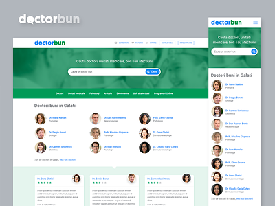 Doctor Finder clean doctor finder responsive ui ux webdesign website