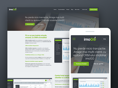 imoGO features page - Real Estate CRM