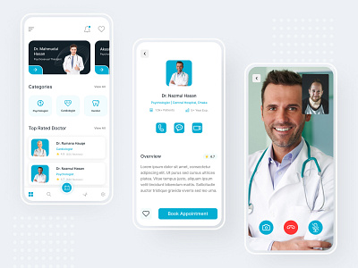 Doctor Appointment App by Fahim Ekan on Dribbble