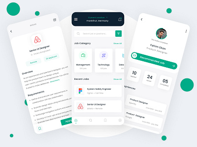 Job Finding App Concept app app design creative design design figma google job application mobile app search ui ui ux uidesign uiux ux